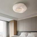 Axyaa Silk Ceiling Lamp: Irregular Shape, Dimmable, Remote Control