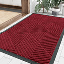 Axyaa Indoor Outdoor Welcome Mat Heavy Duty Non-Slip Absorbent Rubber Rug