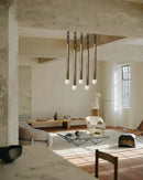 Axyaa Gold Y Shape Hanging Chandelier for Home Decor