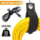 Axyaa Heavy Duty Storage Straps for Cables, Hoses, and Rope Organizing