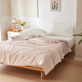 Axyaa Summer Cool Quilt | Waffle Foam Soybean Thin Quilt | Machine Washable & Airy