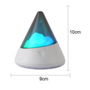 Axyaa LED Iceberg Touch Night Light: USB Rechargeable RGB Ambient Outdoor Lamp