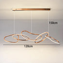 Axyaa Light Luxury Chandelier for Villa High Ceiling Living Room