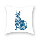 Axyaa Zodiac Constellation Print Pillowcase 45x45cm