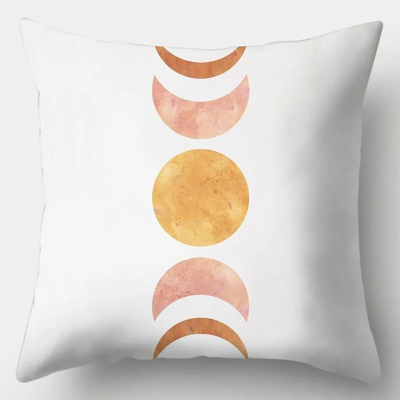 Axyaa Abstract Art Pillowcase: Parent-child Gift, Home Decor Square Cushion Cover