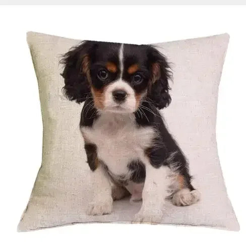 Axyaa Cavalier King Charles Spaniel Sofa Cushion Cover - Home Decor & Party Accessory