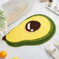 Axyaa Passion Fruit Bathroom Rug - Non-Slip Absorbent Cartoon Area Rug