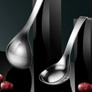 Axyaa Stainless Steel Deepened Soup Spoon - Large Tableware for Home