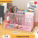 Axyaa Metal Mesh Office & Cosmetic Storage with Scratch-Resistant Pads