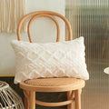 Short Plush Boho Pillowcases by Axyaa - 30x50cm Decorative Cushion Cover