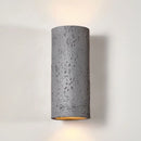 Axyaa Wabi Sabi Round Tube LED Wall Lamp 10W Retro Decor Sconce