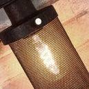 Axyaa Iron Water Pipe Wall Lamp for Restaurant Bar Cafe Club Lighting