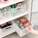 Axyaa Folding Cabinet Storage Box with Handle - Multi-functional Plastic Case