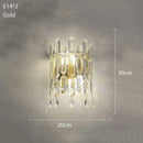 Axyaa Crystal Wall Lamp | Minimalist Light Luxury for Living Room, Bedroom, Corridor