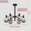 Axyaa Nordic Mocha Pendant Lights: Modern Molecular Design for Luxury Decor