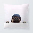 Axyaa Sanddog Shar Pei Polyester Pillow Case Cover 45*45cm