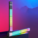 Axyaa RGB Sound Control Double Sided Pickup Light with APP Control for Gaming