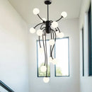 Axyaa Magic Bean LED Chandelier for Modern Living Spaces