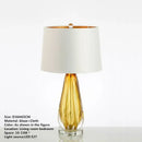 Axyaa Nordic Glaze Table Lamp: Modern Art LED Desk Light for Living Room