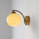 Axyaa Nordic Glass Wall Lamp for Bedroom and Aisle Lighting