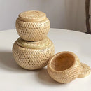 Axyaa Double Layer Bamboo Fruit Storage Basket