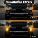 Axyaa LED DRL Turn Signal Lights for Ford Ranger T9 XL XLT Wildtrak