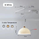Axyaa Rocking Arm Pendant Chandelier for Living Room, Bedroom, Bar Table