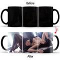 Axyaa Ceramic Color Changing Coffee Mug - Sexy Girl Design - Thermal Cup