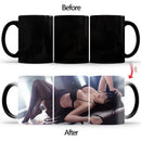 Axyaa Ceramic Color Changing Coffee Mug - Sexy Girl Design - Thermal Cup
