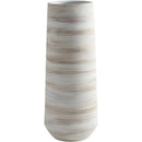 Axyaa Ceramic Pampas Grass Vase, 13" Modern Floor Vessel for Wedding and Home