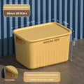 Axyaa Plastic Storage Box with Lid for Snacks, Cosmetics, and Wardrobe Organization