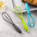 Axyaa Mini Silicone Egg Beater & Mixer for Kids - Baking & Cooking Tool