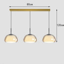 Axyaa LED Ceiling Chandelier for Modern Bedroom and Dining Room Lighting