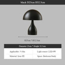 Axyaa Modern Black Iron Floor Lamp with LED Light for Bedroom & Living Room