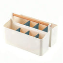 Axyaa Desktop Pen Holder Organizer for Office with Large Capacity Storage Basket
