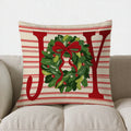Snowman Birds Let It Snow Pillow Cover Axyaa Branded Sofa Bedroom Car