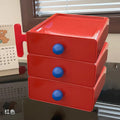 Axyaa Desktop Cosmetic Storage Organizer Cabinet with Multiple Layers