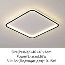 Axyaa Modern Gold/Black Ceiling Lamp for Home Indoor Lighting