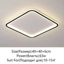 Axyaa Modern Gold/Black LED Ceiling Light for Home Lighting