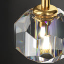 Axyaa Crystal LED Double Head Chandelier for Home Decor