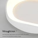 Axya LED Ceiling Lights: Minimalist Black White Acrylic Fixture for Home & Office
