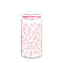 Axyaa Butterfly Lemon Double Wall Mason Jar Cup