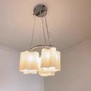 Axyaa Circular Glass LED Ceiling Light for Children's Bedroom and Hallways