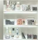 Axyaa Acrylic Makeup Organizer Shelf: Transparent Cosmetics & Facial Mask Holder
