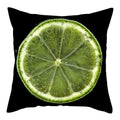 Axyaa Citrus Fruit Print Pillow Cover 45x45cm - Home Sofa Decor