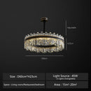 Axyaa European Crystal Chandelier: Elegant Lighting for Home