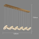 Axyaa Modern Home Decor LED Pendant Light Chandeliers for Living and Dining Room