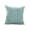 Axyaa Soft Corduroy Cushion Cover in Corn Striped Design for Cozy Living Room Decor.