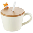 Axyaa Cartoon Tea Dog Cat Ceramic Mug - Cute Kids Water Cup for Home Decor