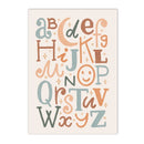 Axyaa Boho Rainbow Sun Alphabet Lion Bear Whale Nursery Wall Art Canvas Prints